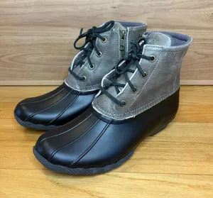 Sperry Women's Saltwater Duck Boots in Gray - Size 6 thumbnail 1