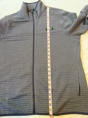 L.L. Bean Airlight Knit Full-Zip Jacket Sweatshirt XL Purple Heather thumbnail 5