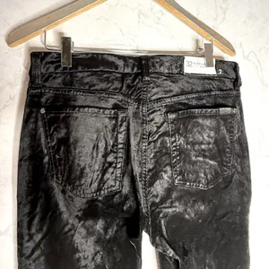7 for all mankind the high waist black skinny jeans thumbnail 8