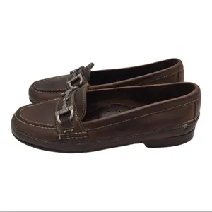 Vintage Cole Haan Country Horsebit Leather Loafers - Brown - 5.5 thumbnail 5