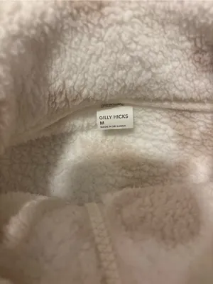 Cozy Cream Mock Neck Fleece with Bow Print thumbnail 2