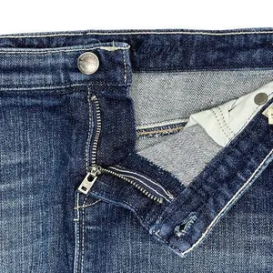 Abercrombie Y2K Low-Rise Mini Jean Skirt Sz‎ 27" Dark Wash Grunge Punk Ruehl 925 thumbnail 4
