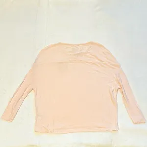 Chaser Revolve Waffle Women's Pink Long Sleeve Criss Cross Top Small thumbnail 6