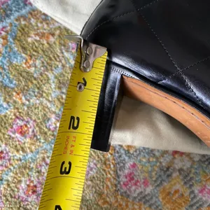 Tanino Crisci brand new black quilted leather boots gorgeous! thumbnail 5