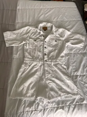American Eagle denim romper thumbnail 1