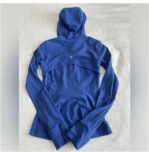 Lululemon Blue Hooded Define Jacket thumbnail 2