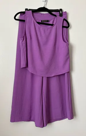 Roy & Lamp Purple Top - Bright Lilac Tee thumbnail 1
