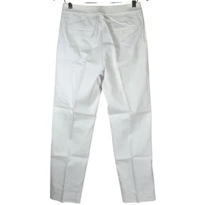 J. Crew Kate straight-leg pant in stretch linen blend White 2 BF407‎ NIB thumbnail 2