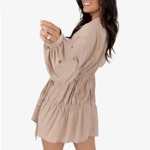 Kittenish Tan Collared Shirt thumbnail 3