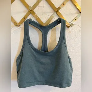 Prana Heavana Racerback Bralette Dusty Heather Large thumbnail 4