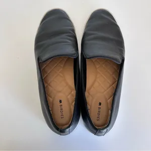 Birdies‎ The Swift Black Leather Slip On Sneakers thumbnail 11