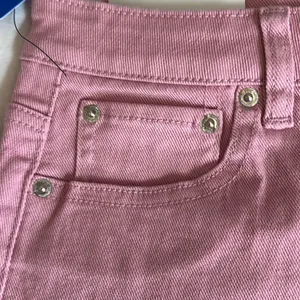 Juicy Couture Pink Denim Jean shorts, Size 10, 4” inseam, NWT thumbnail 6