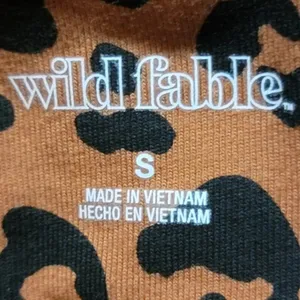 💕 Wild Fable Leopard Print Leggings Size Small thumbnail 3