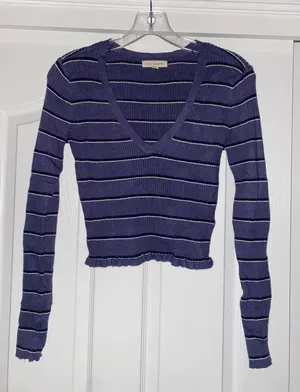 LA Hearts Cropped Sweater thumbnail 1