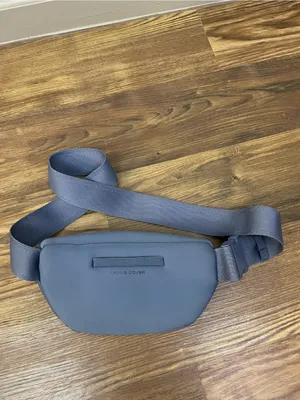 Dagne Dover Ace Neoprene Belt Bag Fanny Pack in Ash Blue thumbnail 3