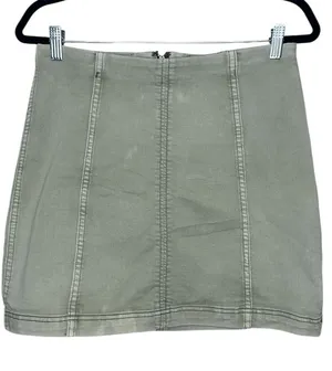 Free People Modern Femme Mini Skirt Size 12 thumbnail 1