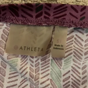 Athleta purple‎ cap sleeve print dress ST thumbnail 7