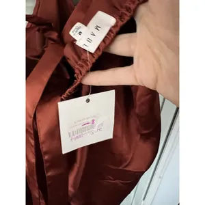 Mable Satin‎ Open O-Ring Mini Dress In Rust Size M / NWT thumbnail 6