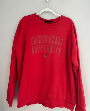 Sacred Heart University (SHU) crewneck extra large Red Size XL thumbnail 1