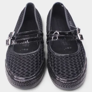 Converse Dainty Mary Jane Knit Black Womens 9 A16567C thumbnail 4