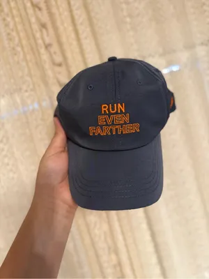 FP Movement by Free People Navy Baseball Cap with Orange Embroidery thumbnail 2