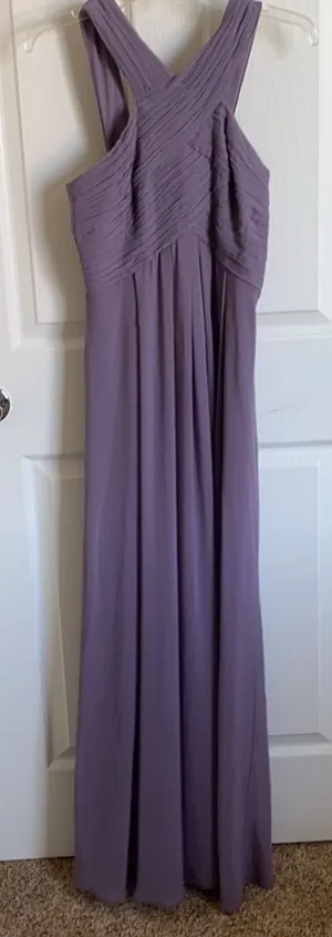 #LEVKOFF Size 2 Purple Bridesmaids Dress thumbnail 1