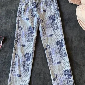 Kensie Patchwork Blue Combo Jeans High rise size 4 / 27 thumbnail 11