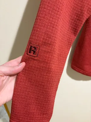 Patagonia Polartec R Long Sleeve Half Zip Burnt Orange thumbnail 9