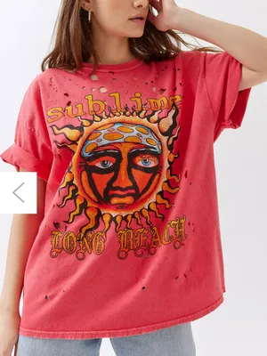 Sublime T-Shirt Dress Urban Outfitters L/XL thumbnail 1