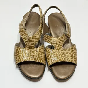 SAS Suntimer Tripad Comfort US 9 Snake Print Bronze Patent Leather Sandals thumbnail 9