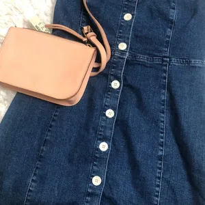ZARA Jean Dress Size M thumbnail 1