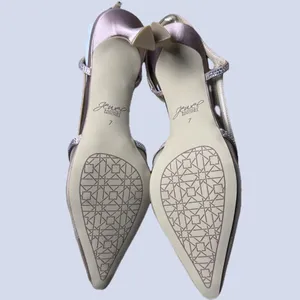 NWT Jewel Badgley Mischka Tammy Mesh Slingback Stilettos Size‎ 7 thumbnail 8