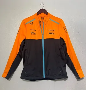Castore McLaren F1 Team Replica Softshell Racing Jacket Full Zip Orange M 8 thumbnail 1