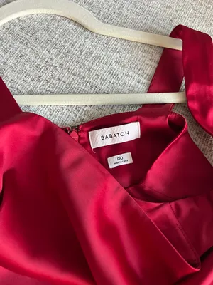 Aritzia Satin 90s Slit Midi Dress thumbnail 2