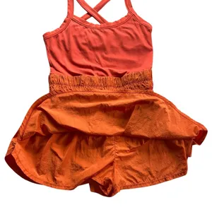 Free People Movement Way Home Skortsie in Morning Burst Size L Activewear Tennis thumbnail 9