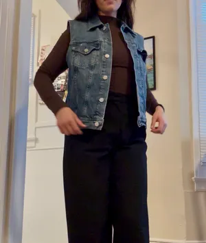 AG Denim Vest thumbnail 4