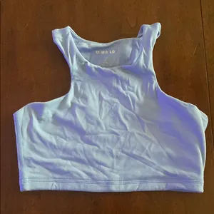 Emma Lou Light Blue Sports Bra thumbnail 1