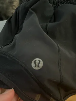 Black Lululemon Hotty Hot Shorts 2.5" thumbnail 3