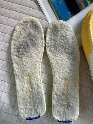 Rothy’s Scuff Sherpa lined wool mule Slippers in Popcorn yellow 8 washable thumbnail 14
