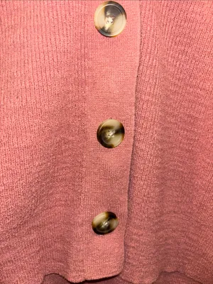 MADEWELL DUSTY ROSE BUTTON DOWN SWEATER OVERSIZED EXTRA SMALL
PRELOVED Pink Size XS thumbnail 5