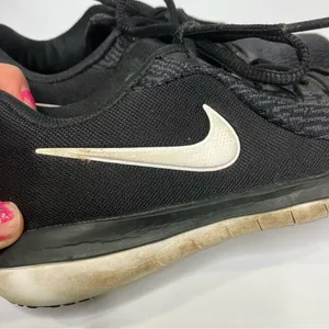 Nike Women’s flex supreme sneakers black &‎ white size 6 thumbnail 6