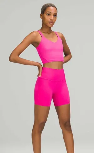 NWOT Sonic pink Lululemon Align Tank Top Sonic Pink thumbnail 1