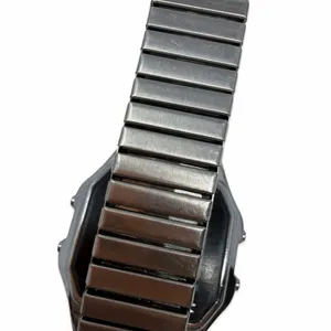 Vintage Timex Indiglo Digital Watch Stainless Steel Expansion Band Untested thumbnail 6