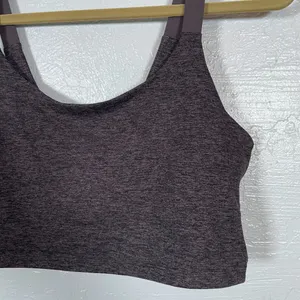 Offline by Aerie Women L Heather Purple Bralette Recharge Least Support No Pads thumbnail 2