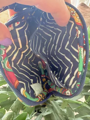 Vera Bradley Small Zip Around Wristlet Wallet Multicolor Floral Print thumbnail 5