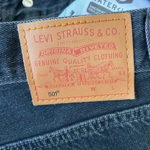 Levi's Premium 501‎ sz 26 gray distressed jean shorts thumbnail 7