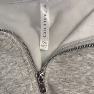 Fabletics Cozy Fleece Half‎ Zip Pullover Gray Women’s Sweatshirt XXL thumbnail 3