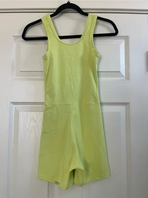 Women’s SET Active Sportbody Shortysuit Highlighter Yellow Size S thumbnail 5