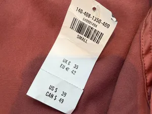 Abercrombie & Fitch Brown Silky Satiny Cropped Camisole Top New Size Small thumbnail 8