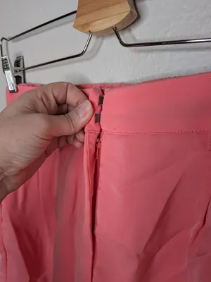 Z Supply Coral Pink Flat Front High-Waisted Dress Shorts XS thumbnail 5
